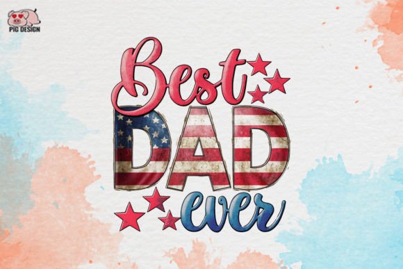 Best Dad Ever Sublimation Clipart: Premium Design Assets