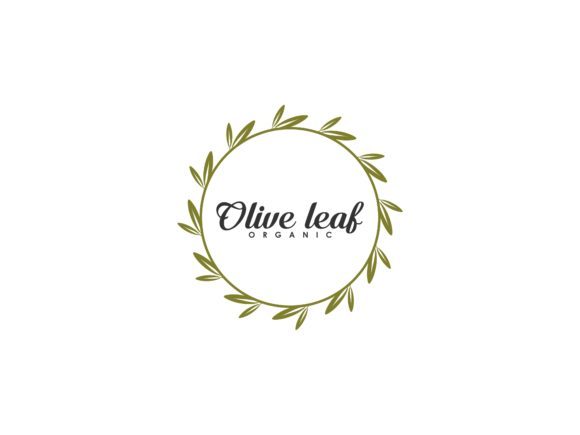 Circle Olive Leaf Logo: A Timeless Design Asset