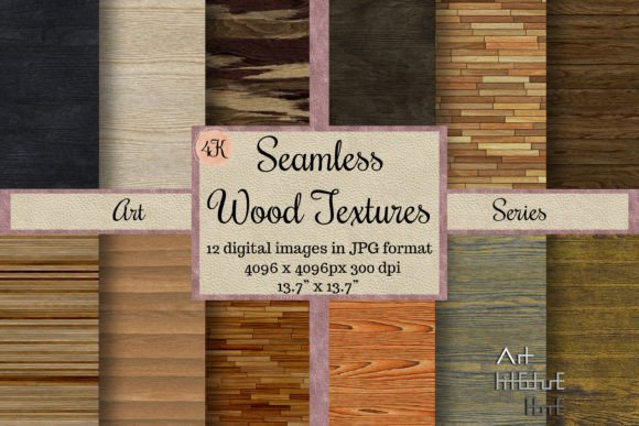 Elevate Your Projects with Seamless Printable Wood Textures 4K