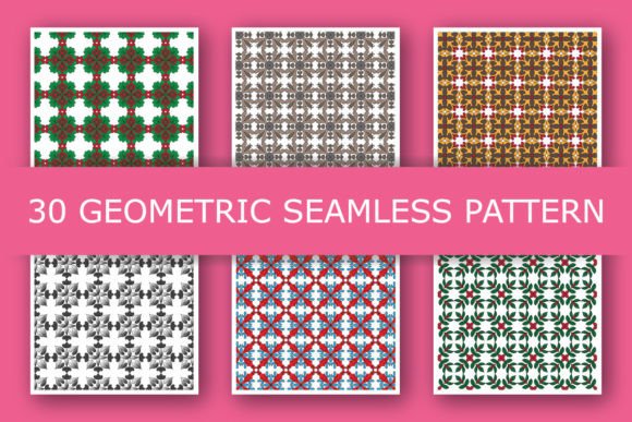 Geometric Seamless Patterned Background: A Designer's Asset