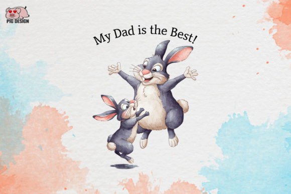 My Dad is the Best Clipart PNG Graphics for Design