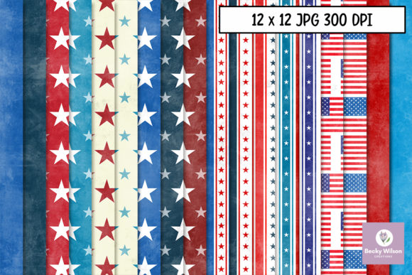 Patriotic Paper Pack: Elevate Your Creative Projects