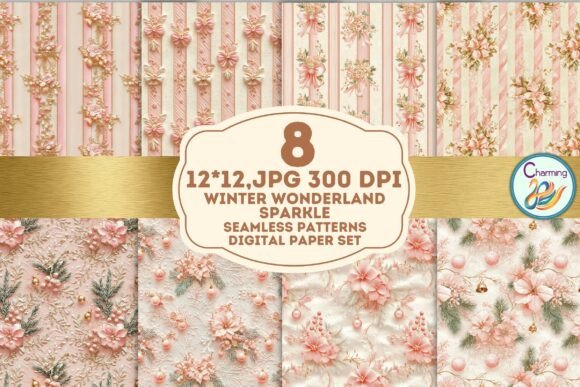 Seamless Paper: Winter Wonderland Design Assets
