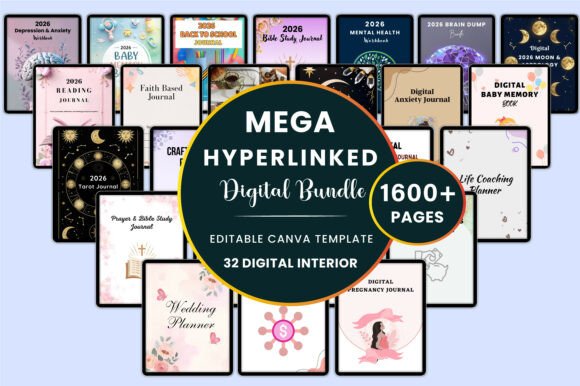 Streamline Your Digital Workflow: The Mega Hyperlinked Bundle