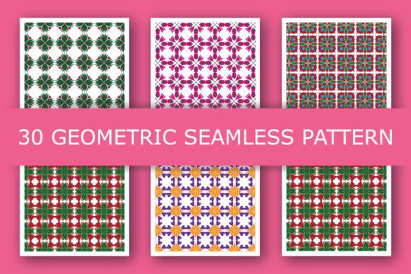 Unlocking Visual Energy: The Geometric Patterned Background Set